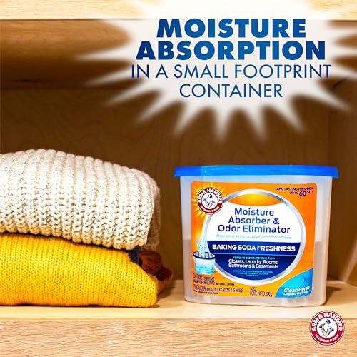 Fragrance Free Disposable Moisture Absorber and Odor Eliminator Tub, 1 lb. Y62620