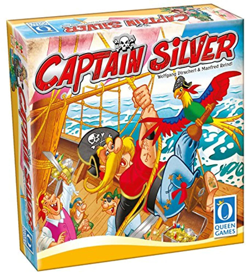Queen Games Captain Silver - Family Board Game (2-4 Player) R7346