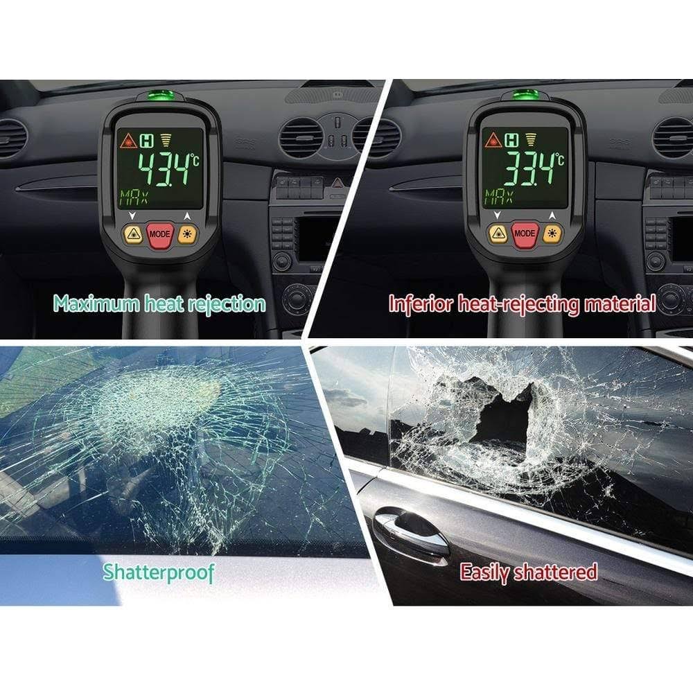 Black Window Tint Film 76cm x 7m VLT 35% V581044