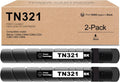 Black 2 Packs Compatible Toner Cartridge TN321 H18864