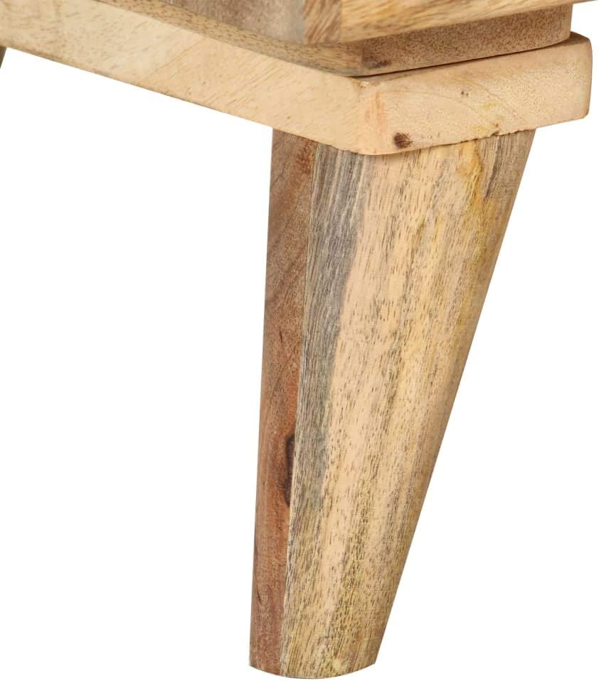 Solid Mango Wood Bedside Cabinet Y12231