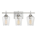 Polished Chrome 3 Light Bath Sconce J495546