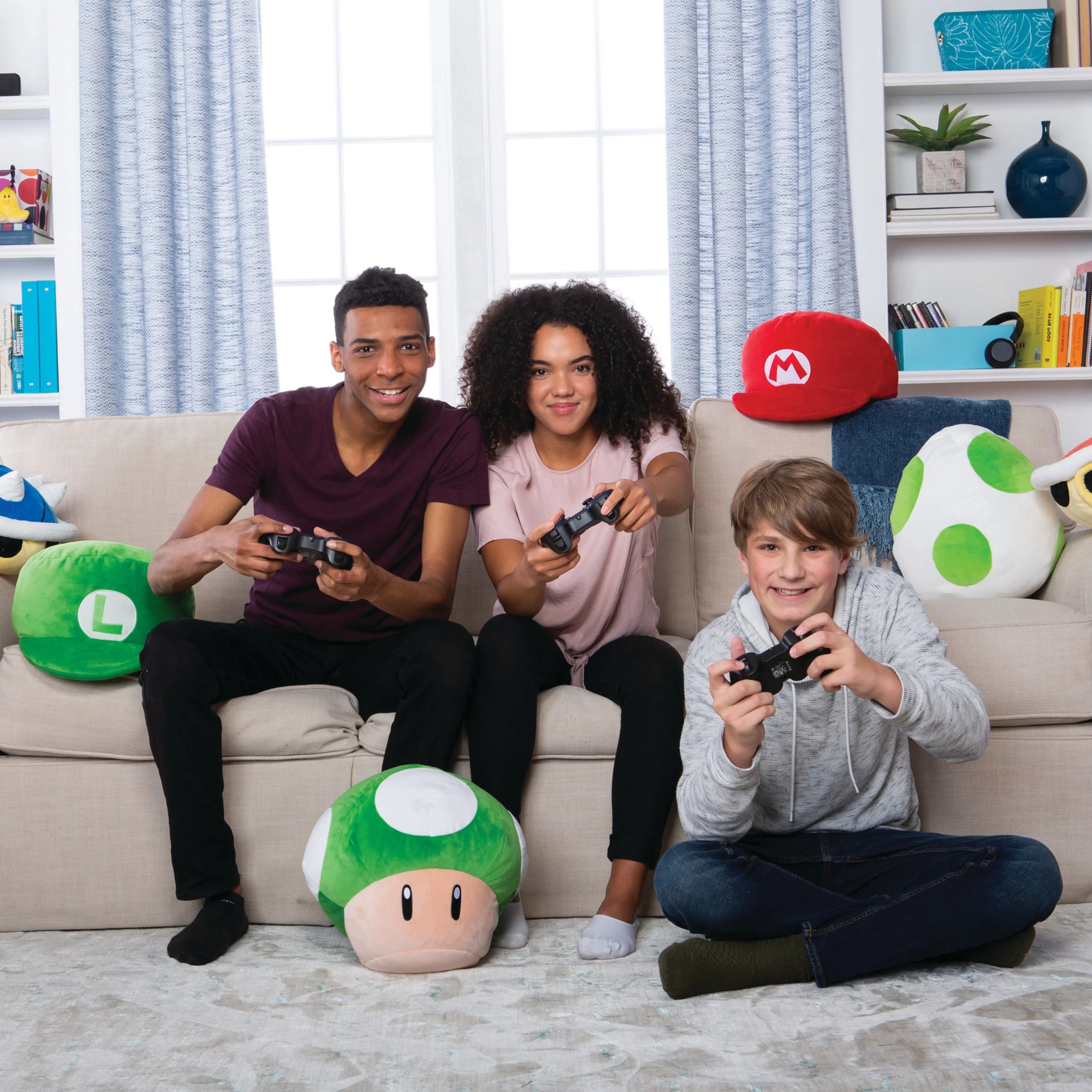 12" Super Mario Mega 1-Up Mushroom Plush Stuffed Toy G6210