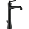 Matte Black Single-Hole Faucet with Pop-Up Drain H9705