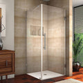 Chrome Frameless Square Shower Enclosure Z21256
