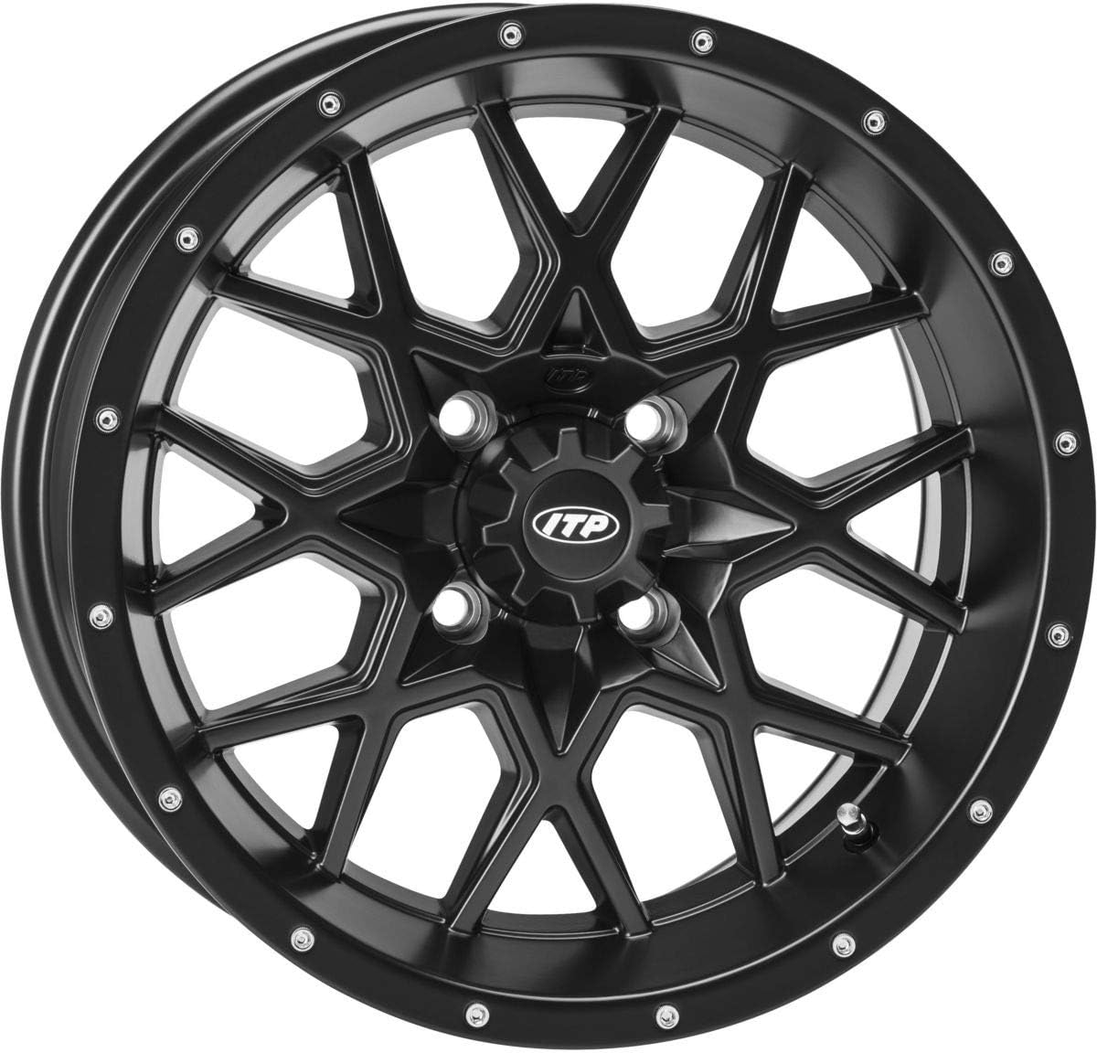 Matte Black Hurricane Wheel K116