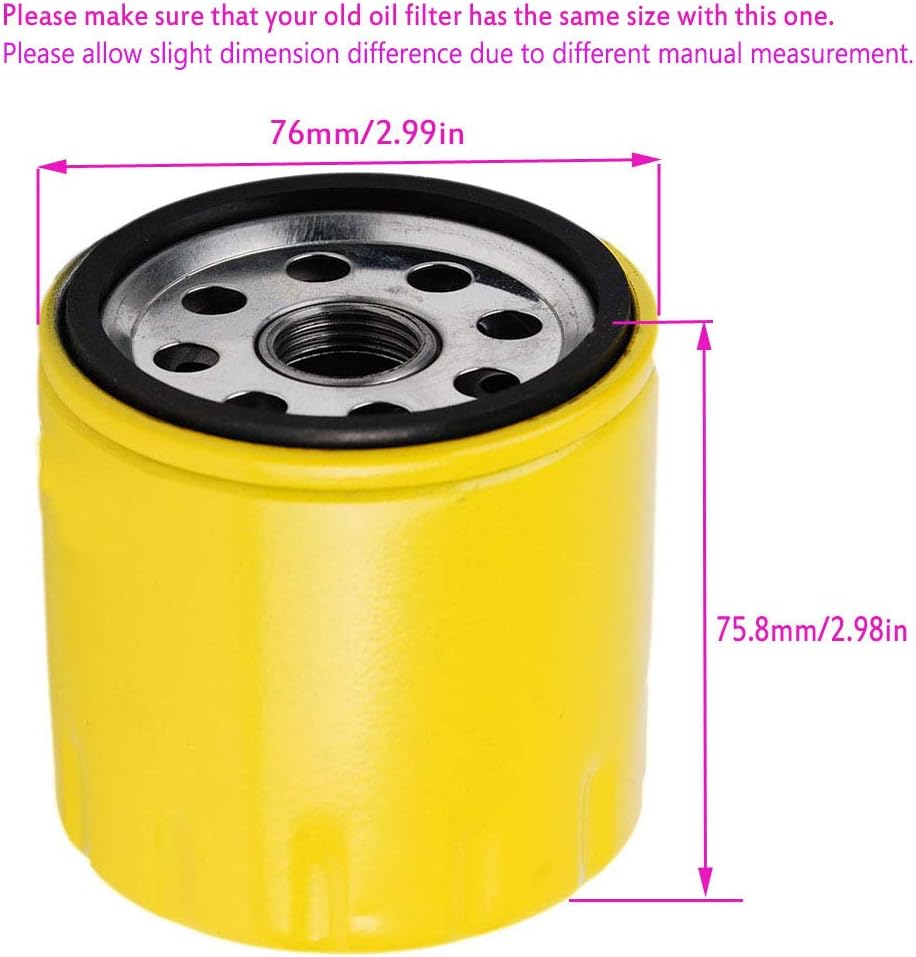 Carburetor with Fuel Pump Oil Filter Pack of 2 V34734