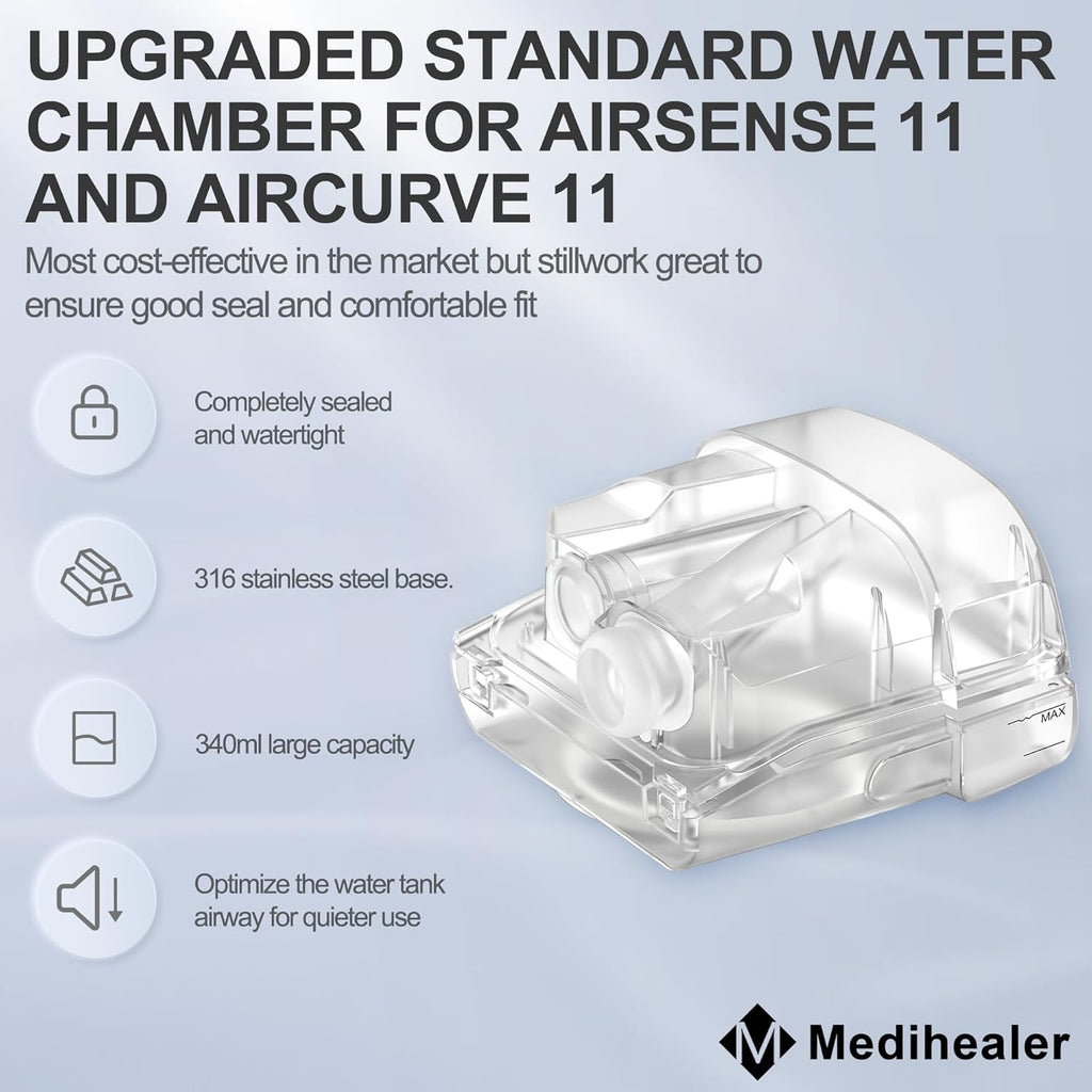 Transparent 380ml Humidifier Water Tub for Air Sense 11 I561753