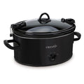 6-Quart Black Manual Slow Cooker Z335229
