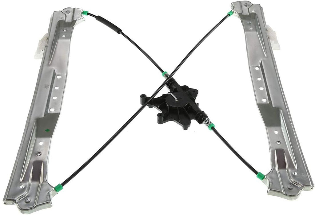 Front Passenger Side Power Window Regulator without Motor Pack of 2 Z436