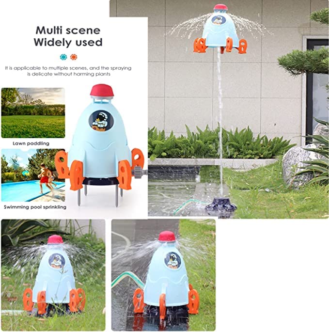 Water Rocket Sprinkler Toy for Kids M514620
