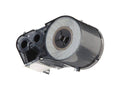 Black on White Reflective Label Maker Cartridge F497