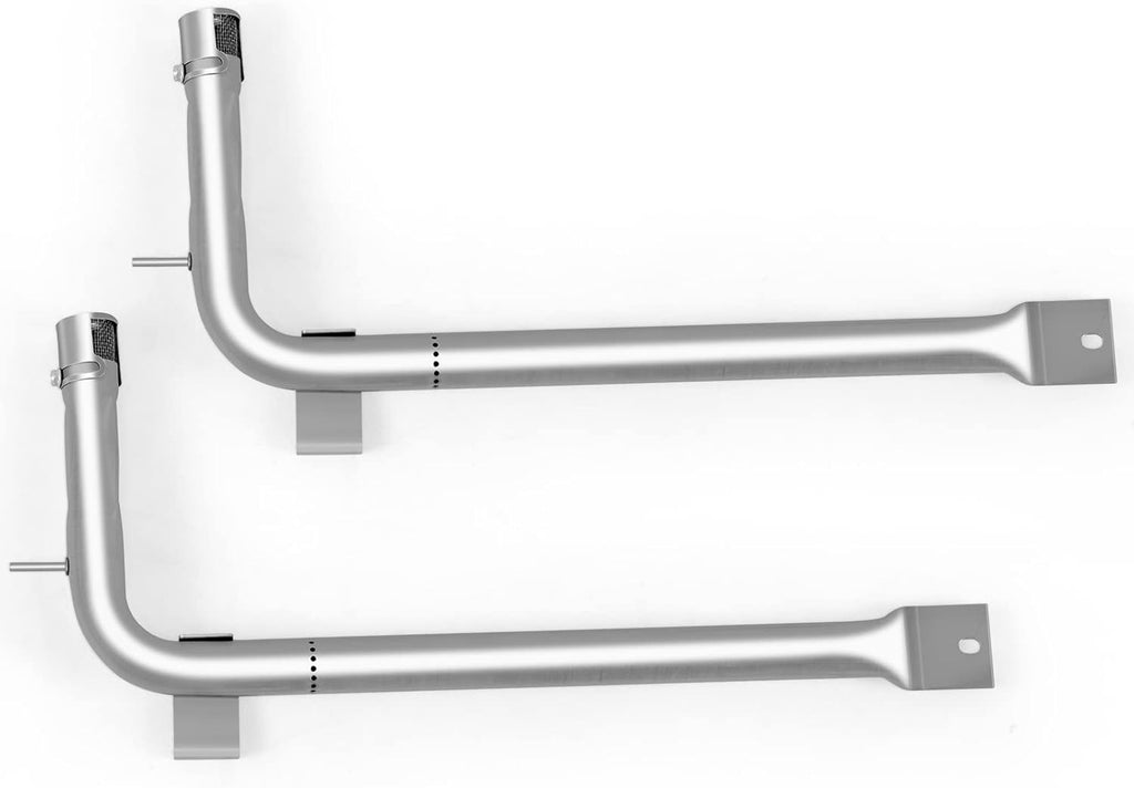 2pcs Stainless Steel BBQ Grill Burner Tube Replacement Parts Pack of 2 Q9621