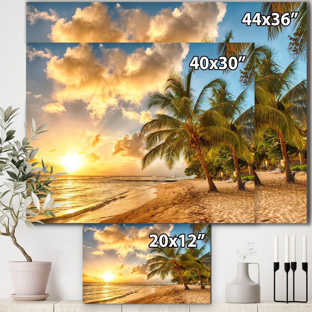 40 inch x 20 inch Seascape Canvas Artwork U1888