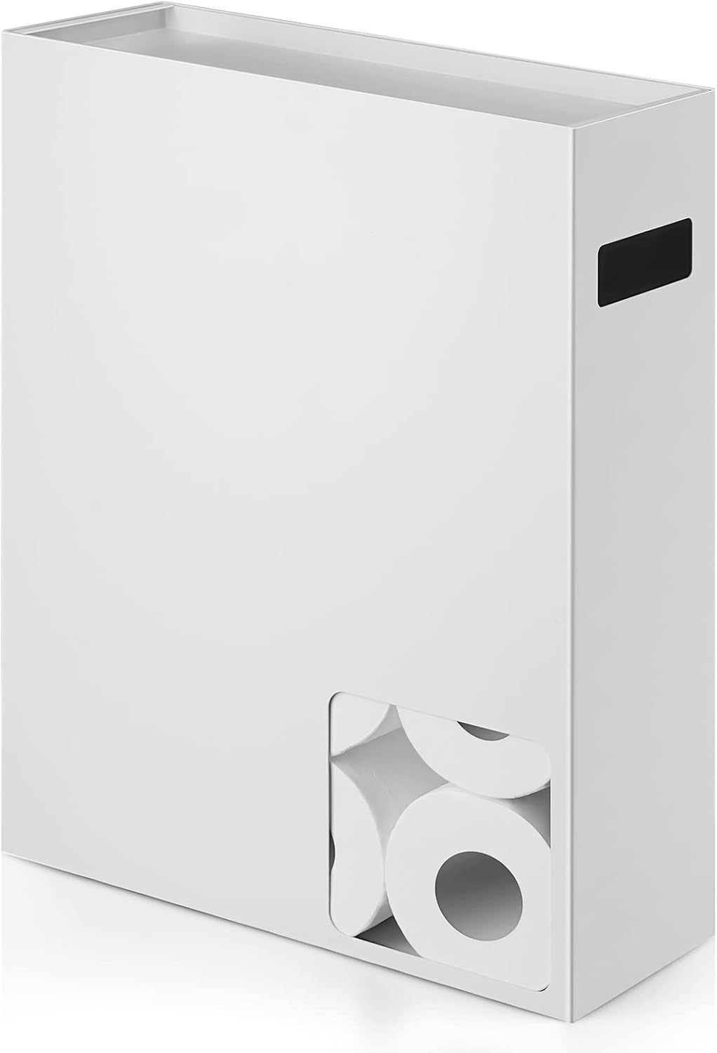 White Toilet Paper Storage Organizer C804976