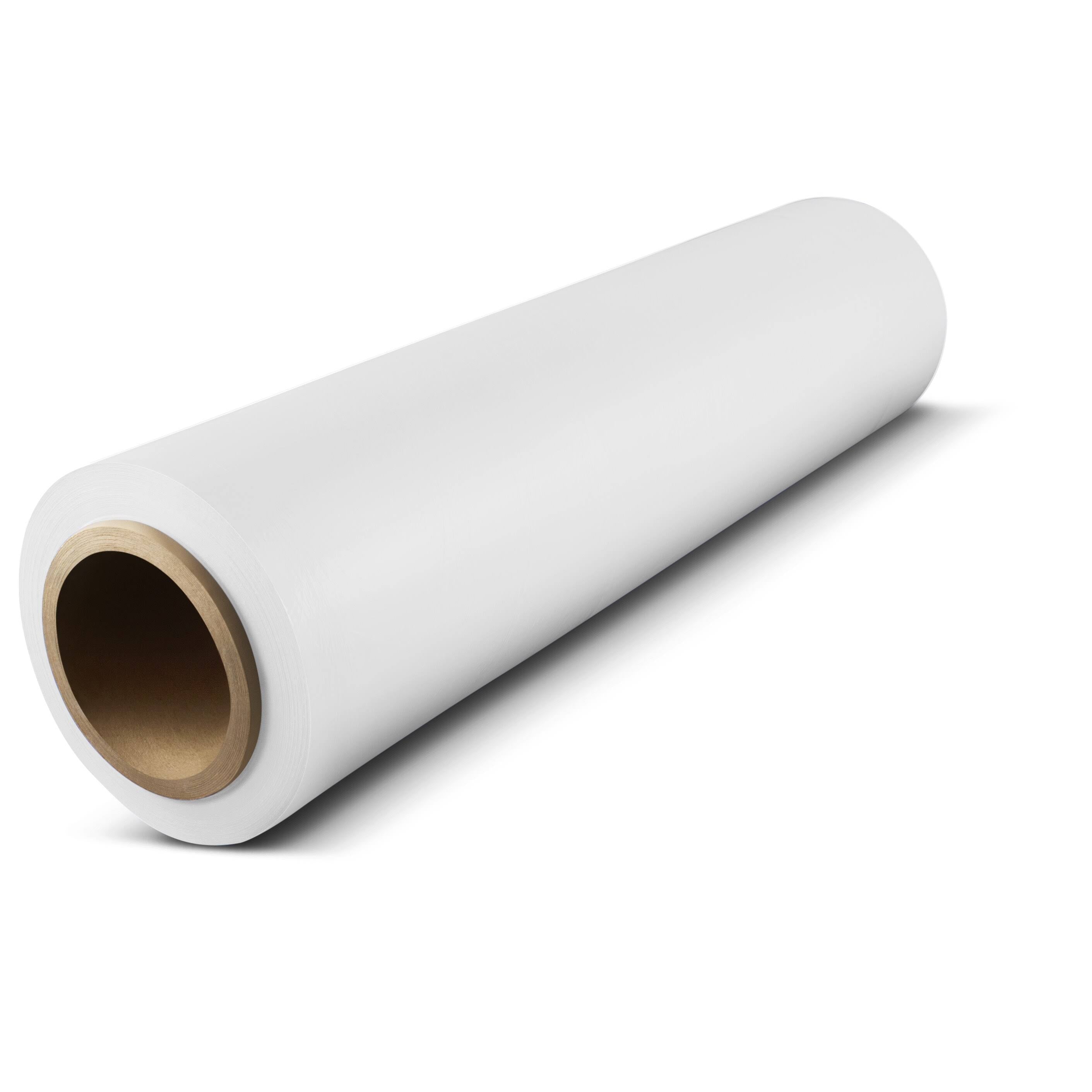 White Hand Stretch Plastic Wrap Shrink Film 18 in 1000 ft 100 GA M117211