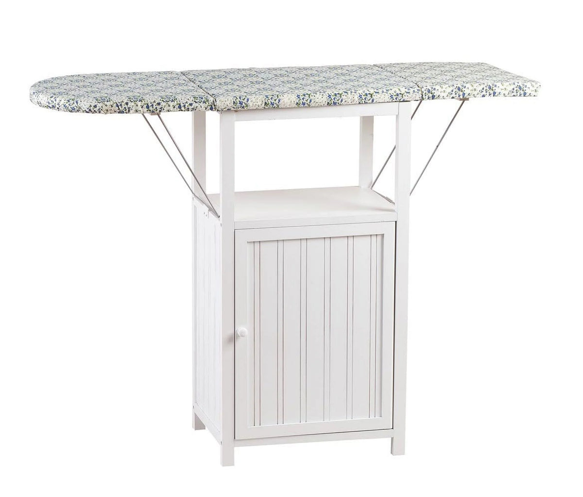 White Ironing Board with Storage Cabinet E78634