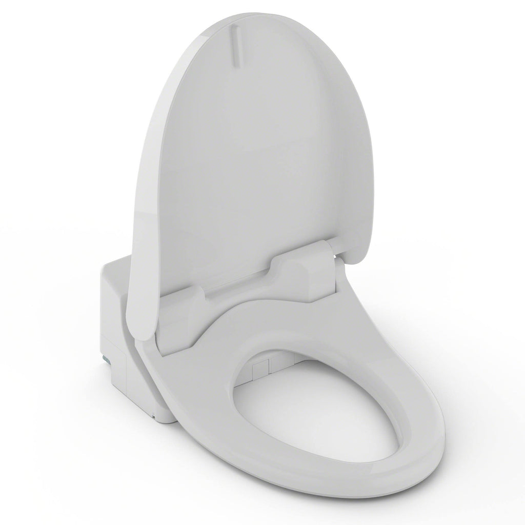 Cotton White Elongated Bidet Toilet Seat S3234