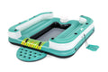 6-Person Inflatable Island 10' Multicolor Float P472