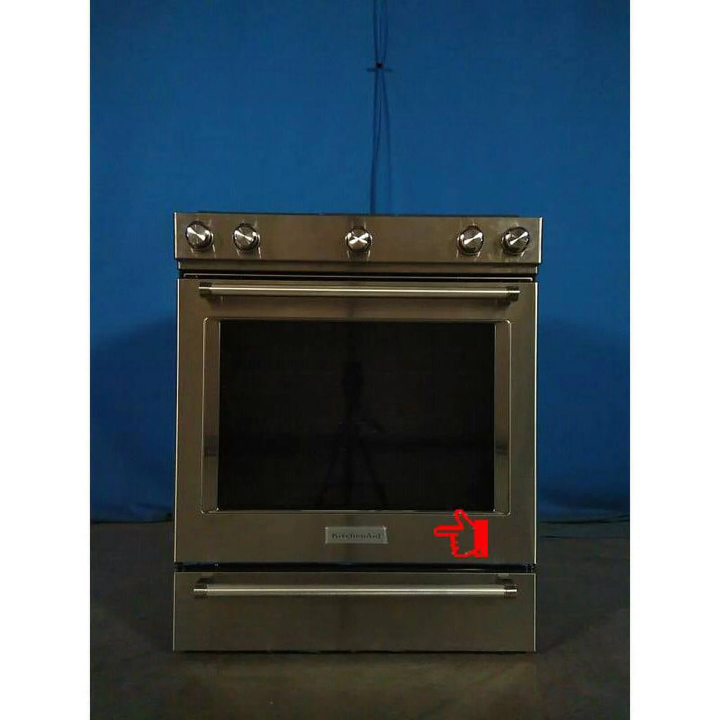7.1 Cu. Ft. 5 Burner Dual Fuel Slide-in Range A426