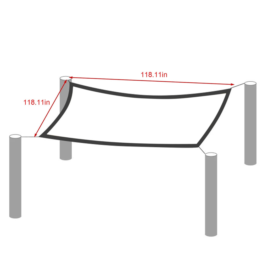 Clear Vinyl Coated PVC Tarps With Rustproof Grommets I679