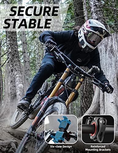 Adjustable Bike Phone Holder Handlebar Clip for 4.1" - 6.7" Smartphones S11052