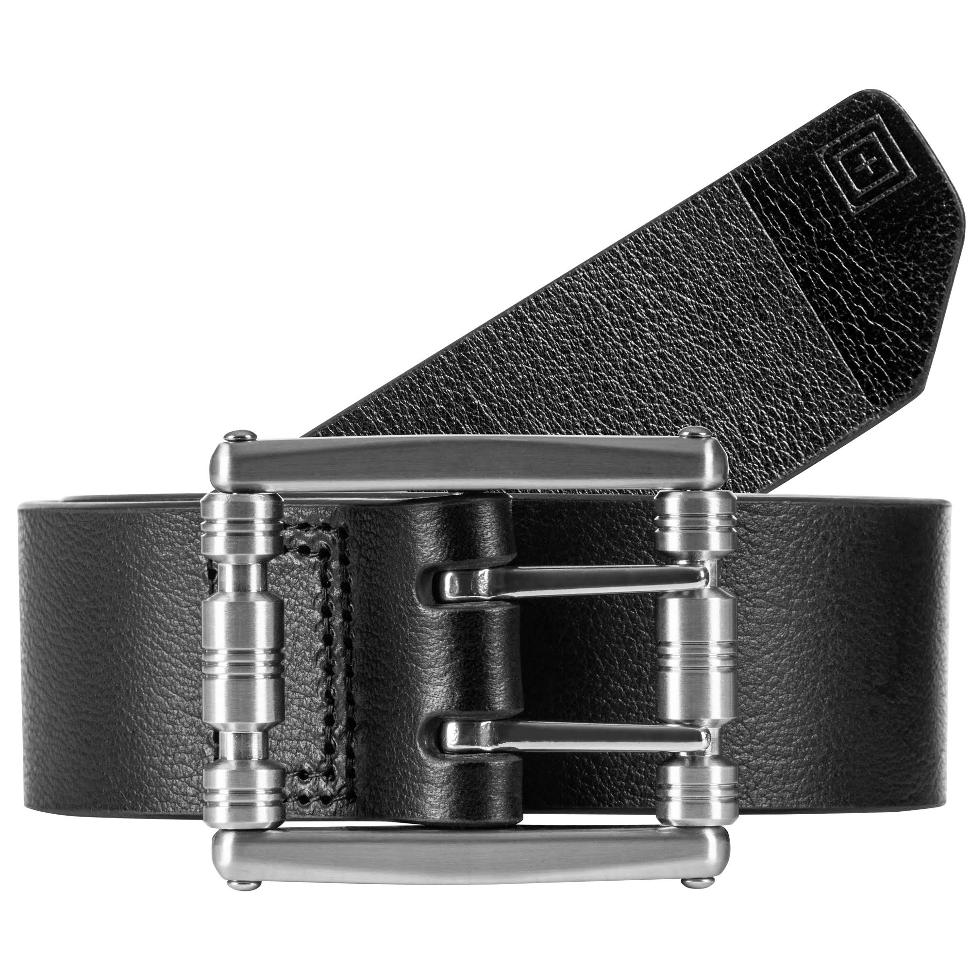 Black Leather Belt B7010