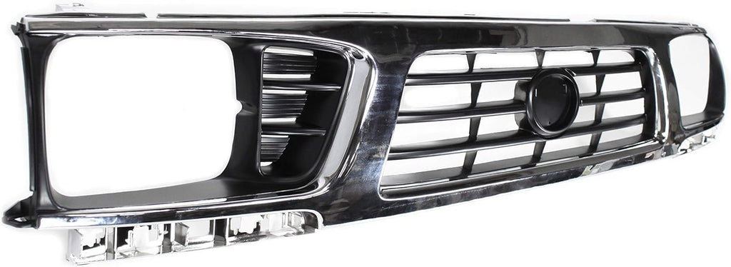 Chrome Shell Grille with Painted Black Insert R738689
