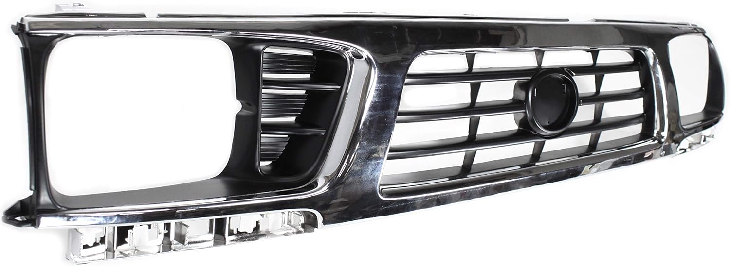 Chrome Shell Grille with Painted Black Insert R738689