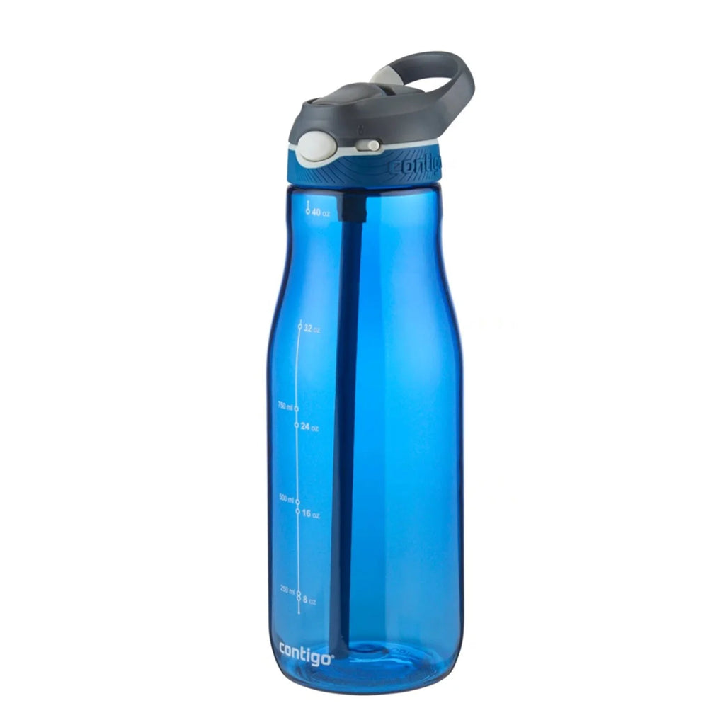 Blue 1.2 Liter Water Bottle with Straw P142427