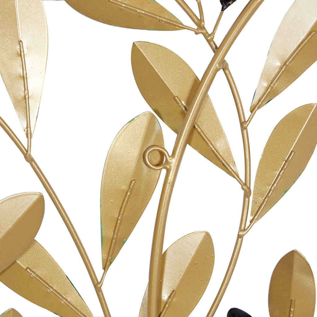 Green Iron Coastal Wall Decor B877