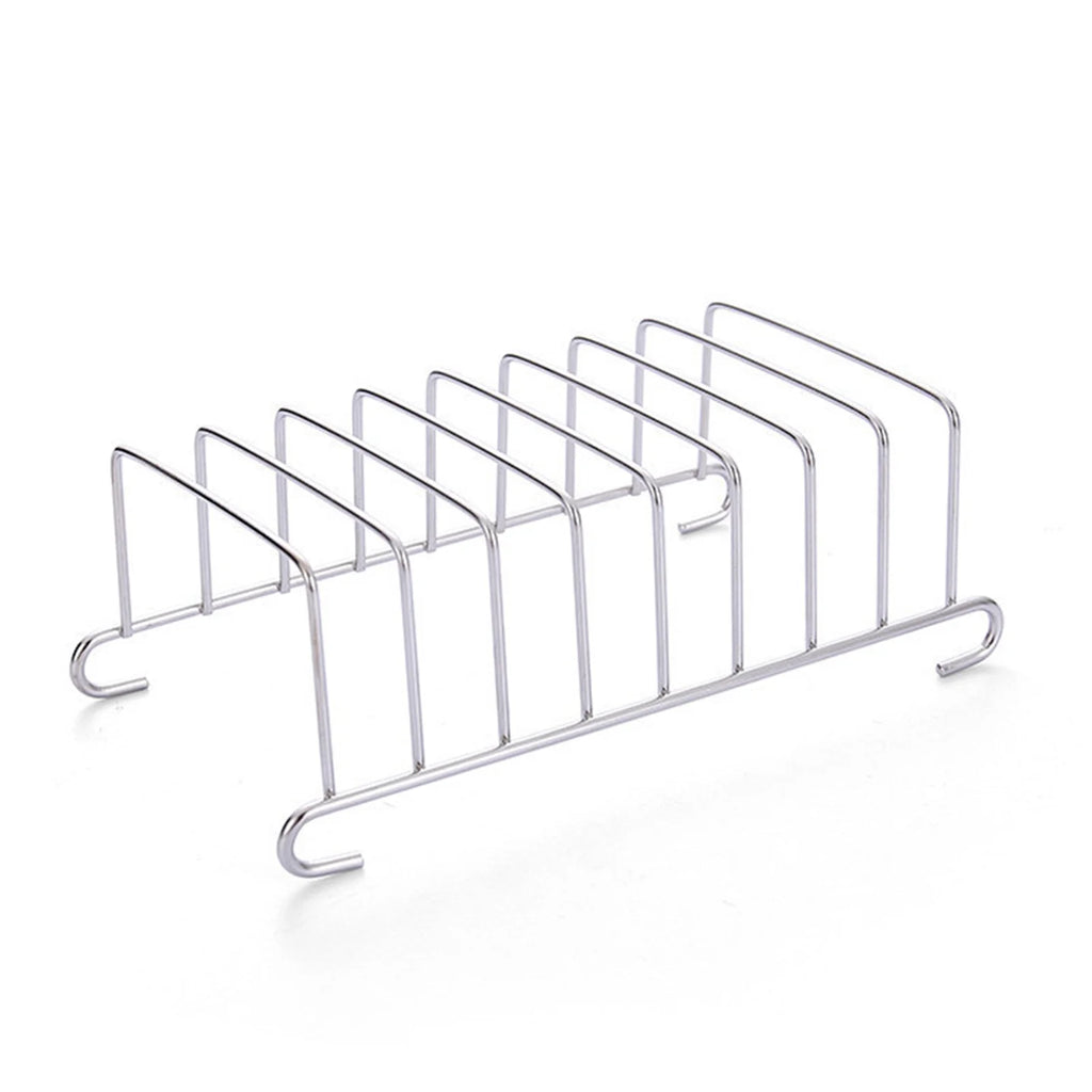10Pcs Air Fryer Accessory Kit Baking Pan Rack Pizza Tray Metal Holder Cupcake Mould Set X22423