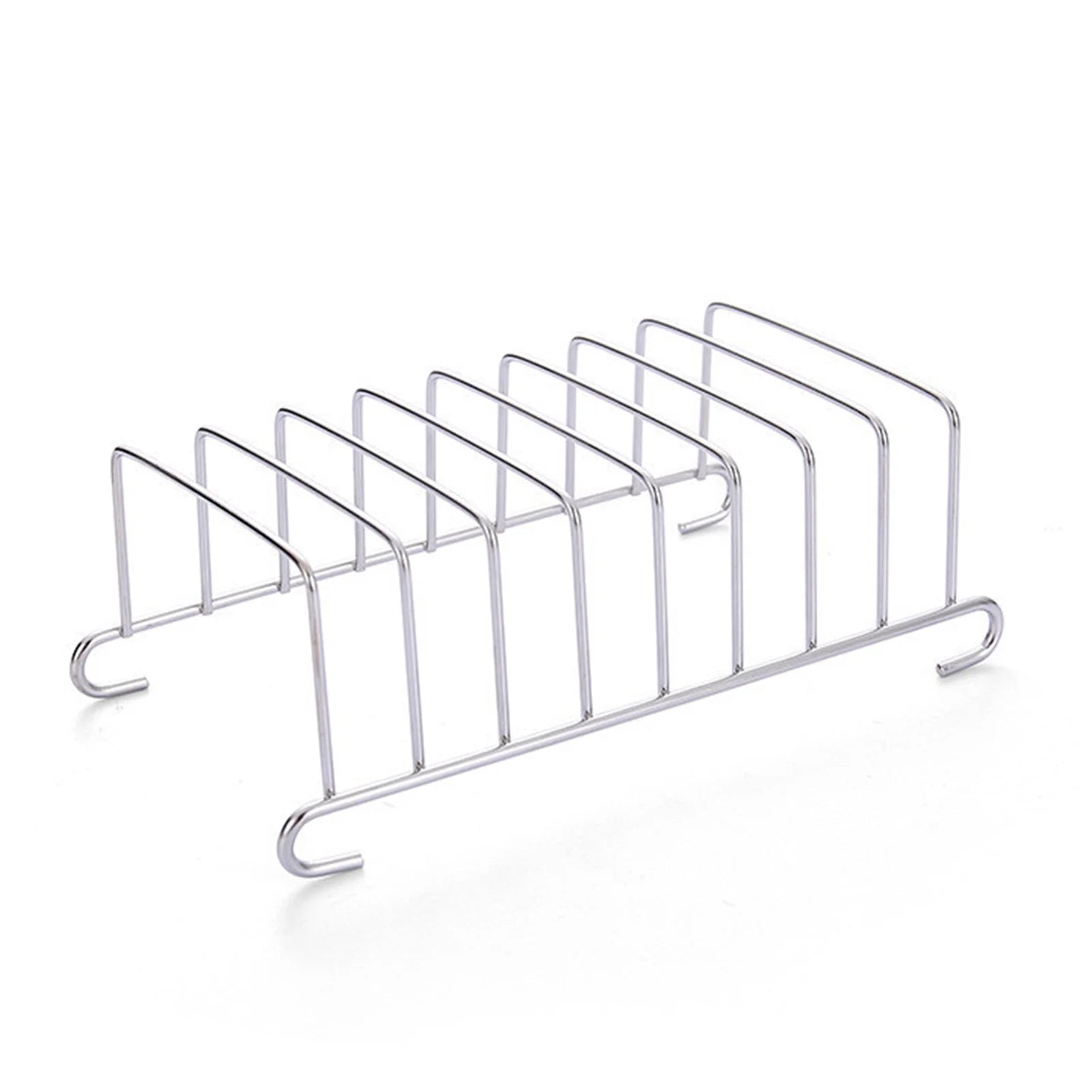 10Pcs Air Fryer Accessory Kit Baking Pan Rack Pizza Tray Metal Holder Cupcake Mould Set X22423