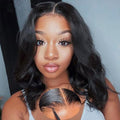 14 Inch Body Wave Lace Front Human Hair Wig X730704