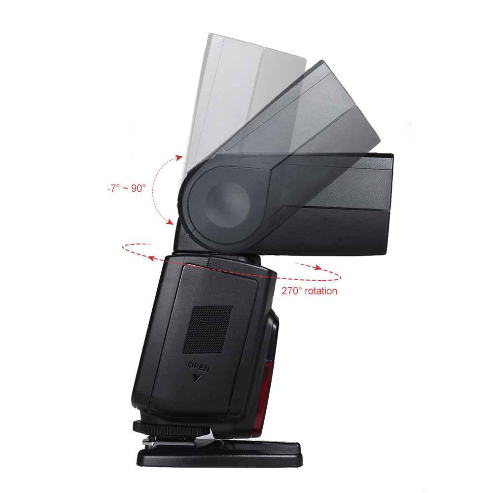 Wireless TTL Flash Speedlite GN58 for Canon DSLR Camera W715