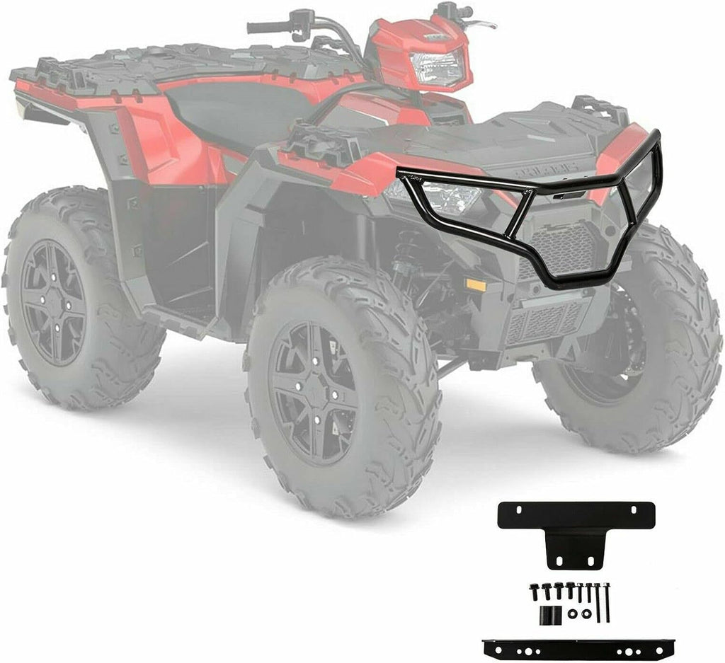 Front & Rear Brush Guard Bumper Set for Polaris Sportsman 450 570 & ETX H24999