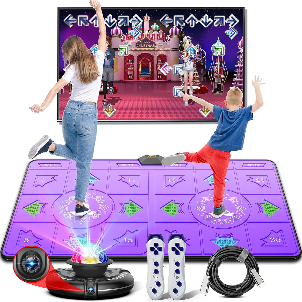 Wireless Electronic Dance Mat with HD Camera Z5573