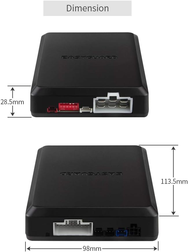 Rolling Code PKE Car Alarm System with Remote Starter G689