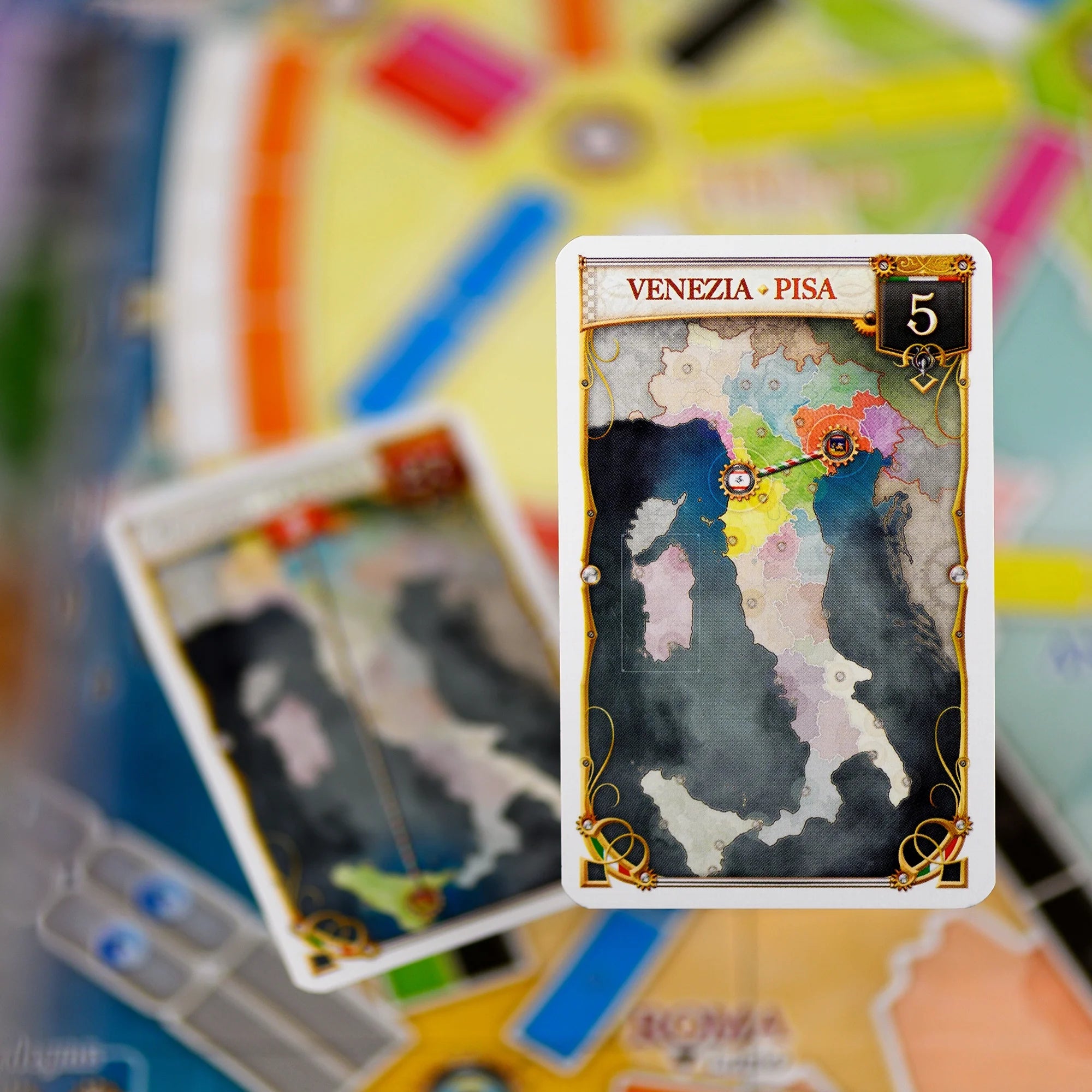 Japan & Italy Map 7 Strategy Board Game H606