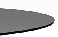 Round Grey Glass Top G868