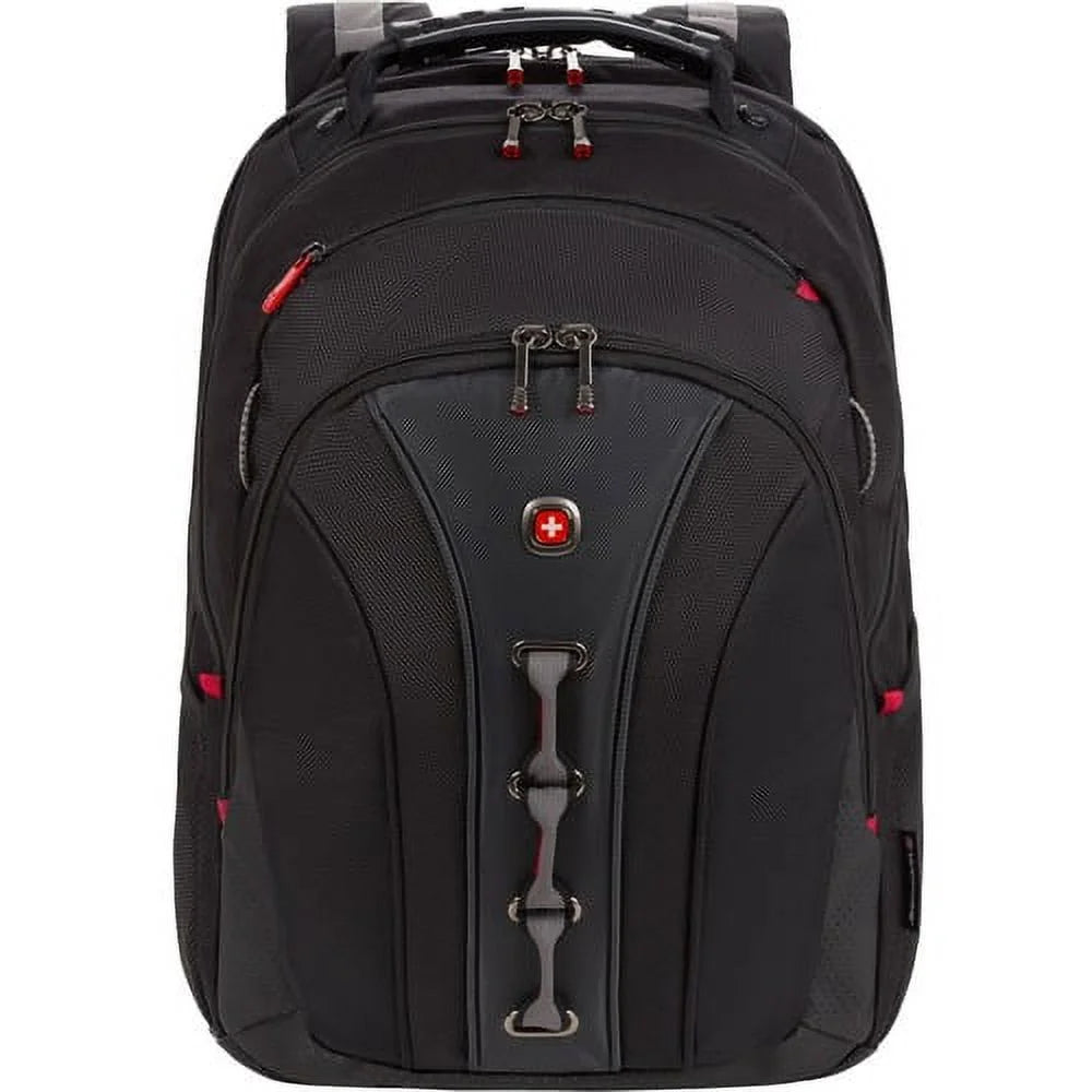 Black Polyester Carrying Case Backpack for 15.6 Notebook B1405