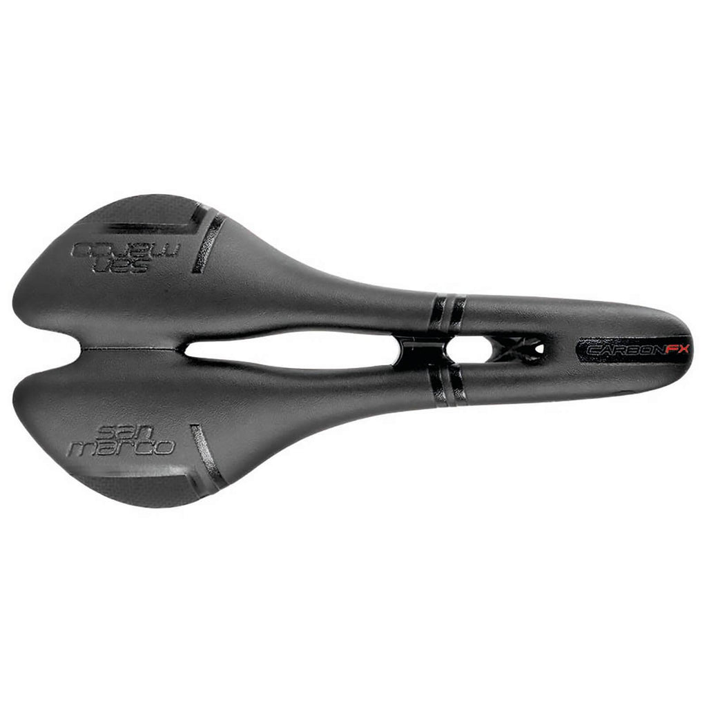 Black Open Wide Saddle W4889