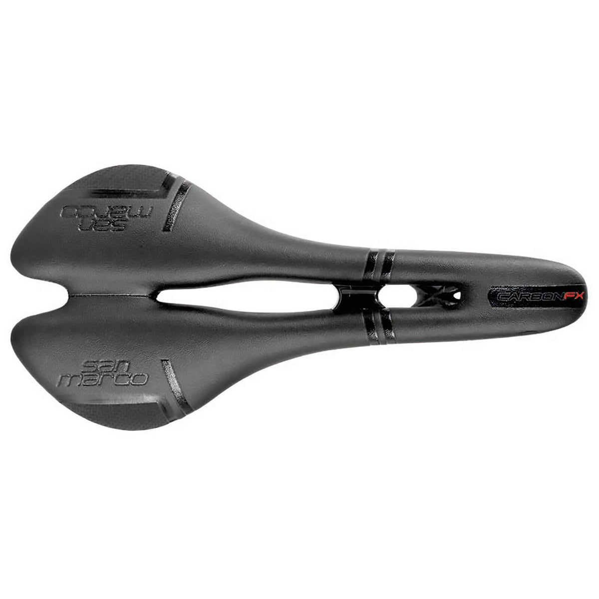 Black Open Wide Saddle W4889