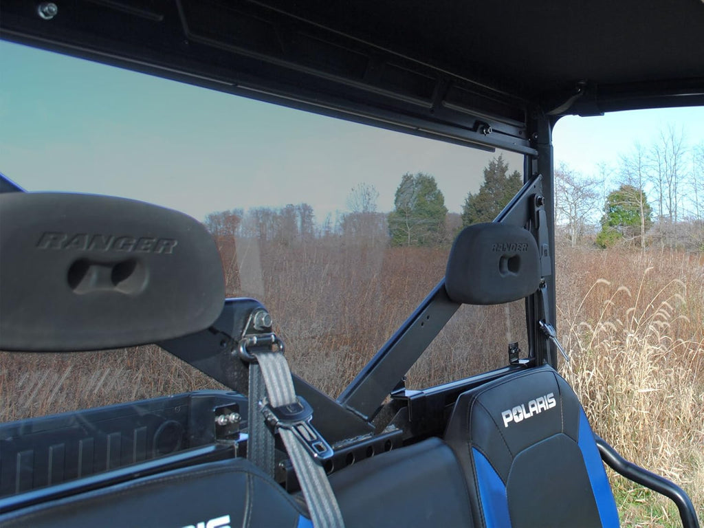 Rear Windshield for Polaris Ranger 900 Crew, 1/4 Thick Light Tint Polycarbonate M117446