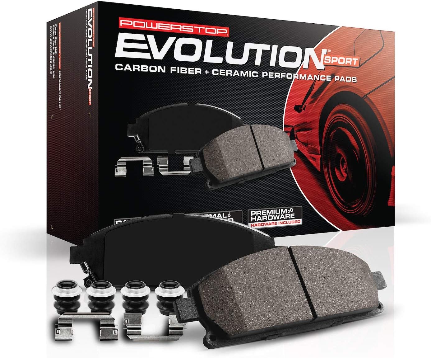 Front Z36 Truck and Tow Brake Pads Pack of 2 F87899