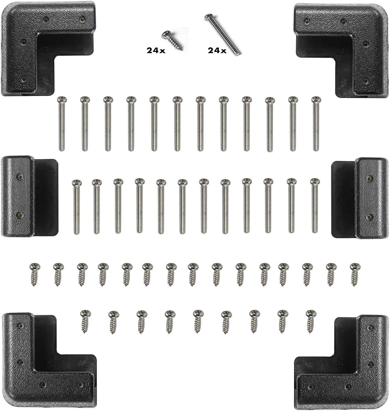 Solar Panel Mounting Brackets Corner Mount Kits for Framed Solar Panels, Pack of 2 X221658