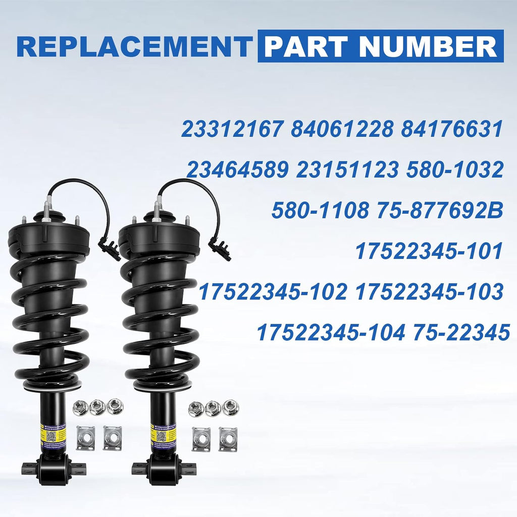Front Shock Absorbers with Magnetic Ride Control A22014