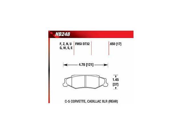 Blue 9012 Disc Brake Pad D754