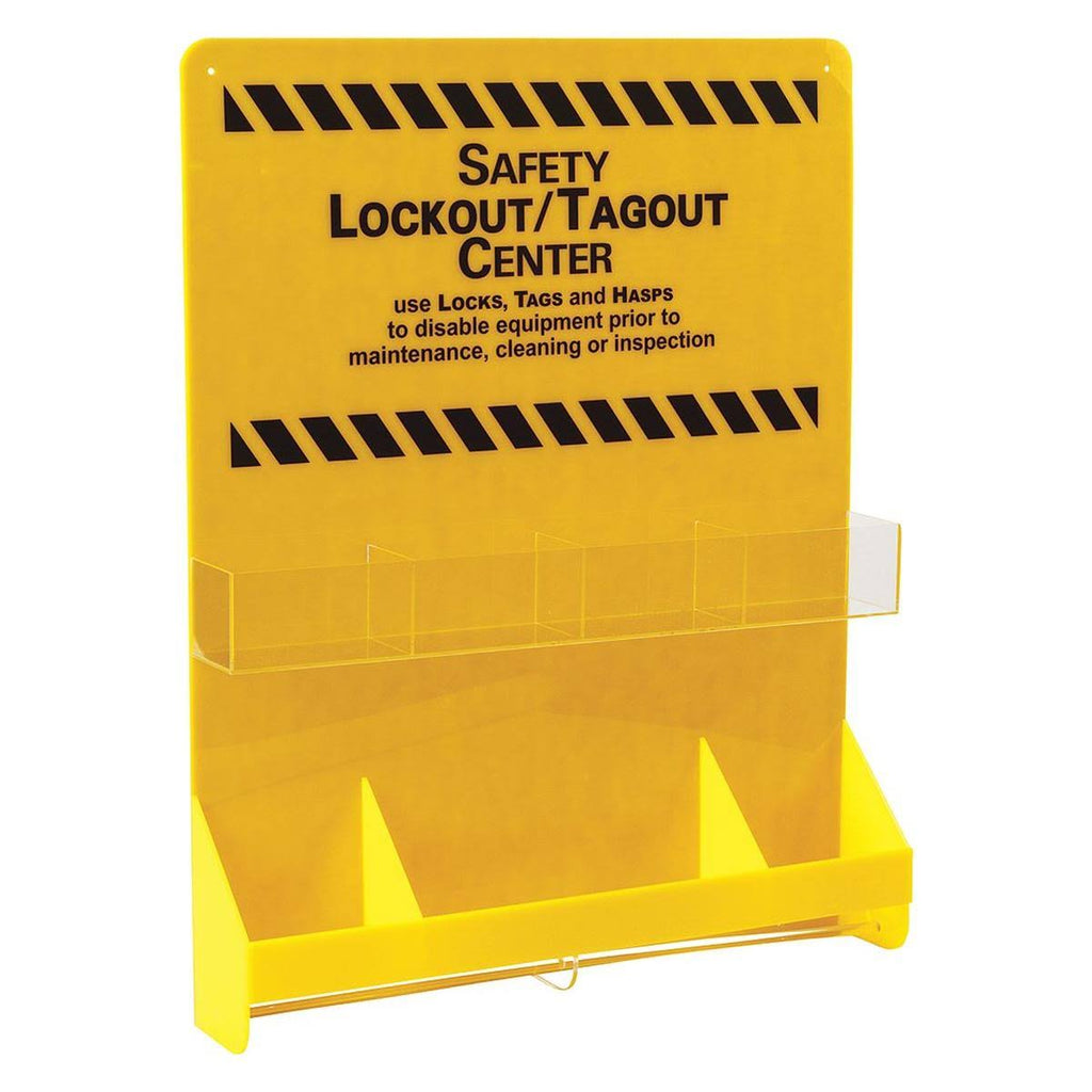 Large Yellow Lockout Board R4319