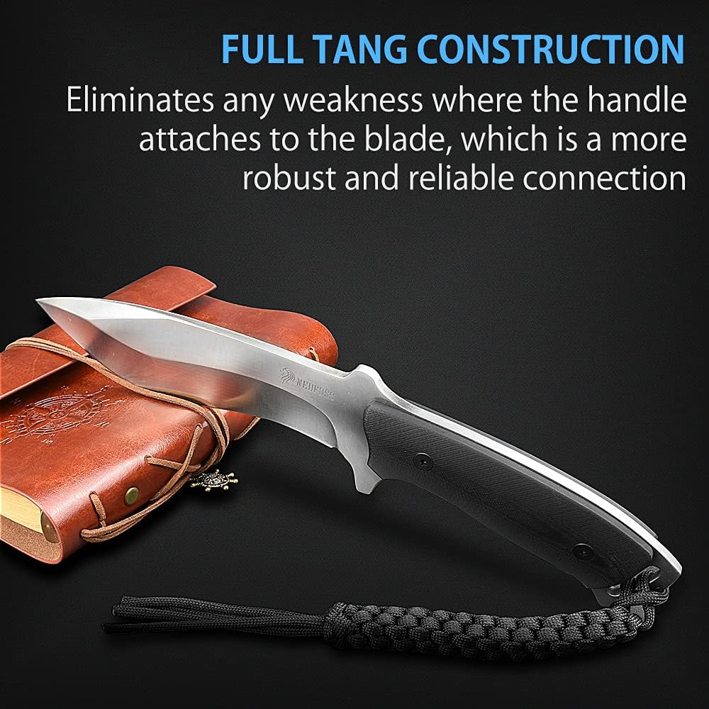 Fixed Blade Full Tang Kukri Machete with G10 Handle L33201